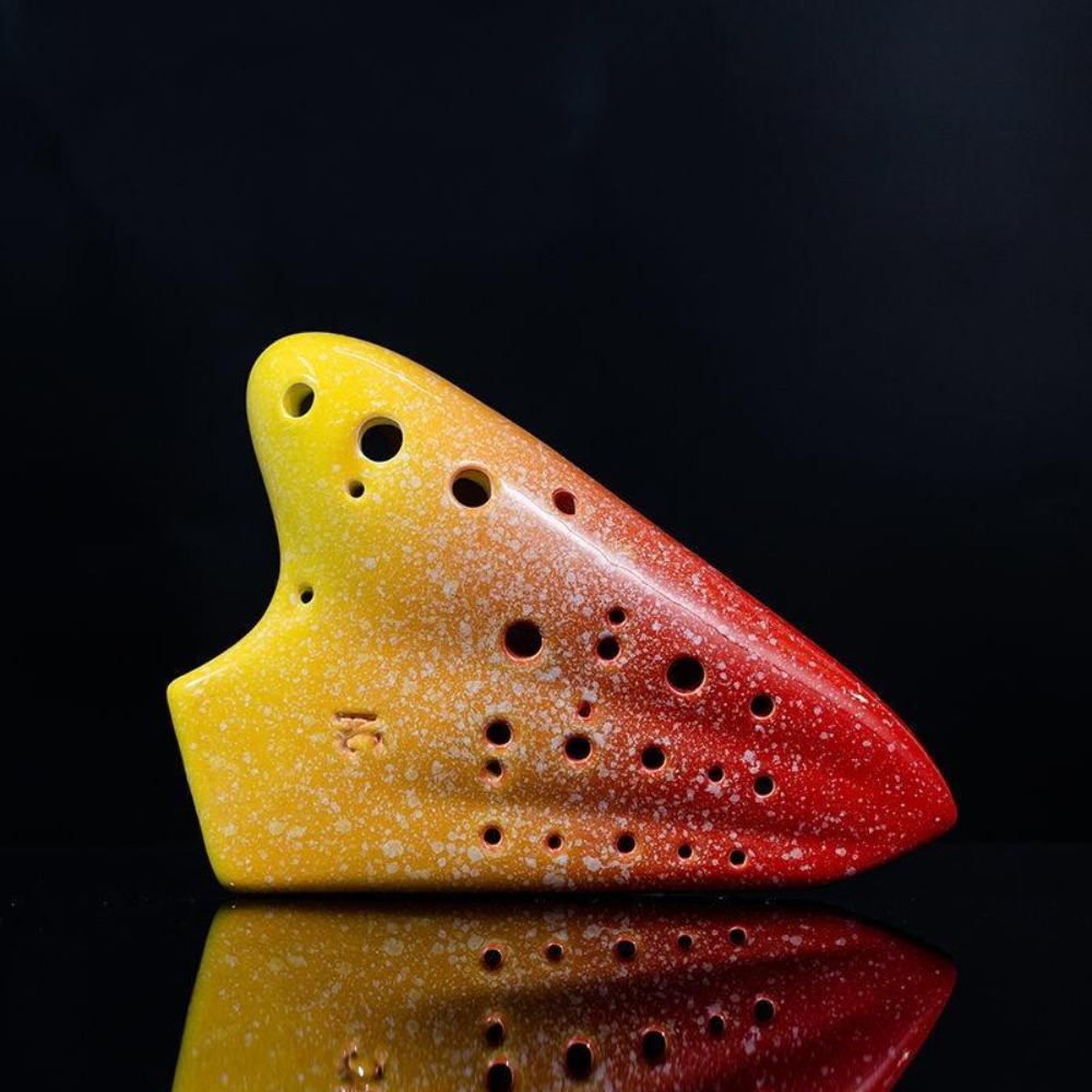 Musical Instrument Gif - Ceramic Ocarinas 16 Holes Alto C