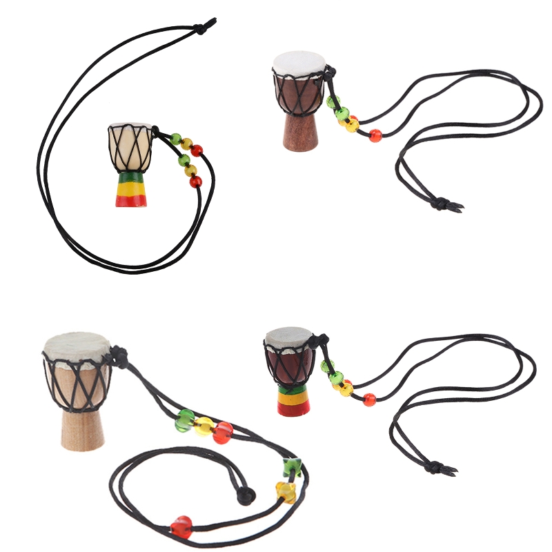 Musical Instrument Africa - Y1UC Cổ điển Djembe Mặt dây