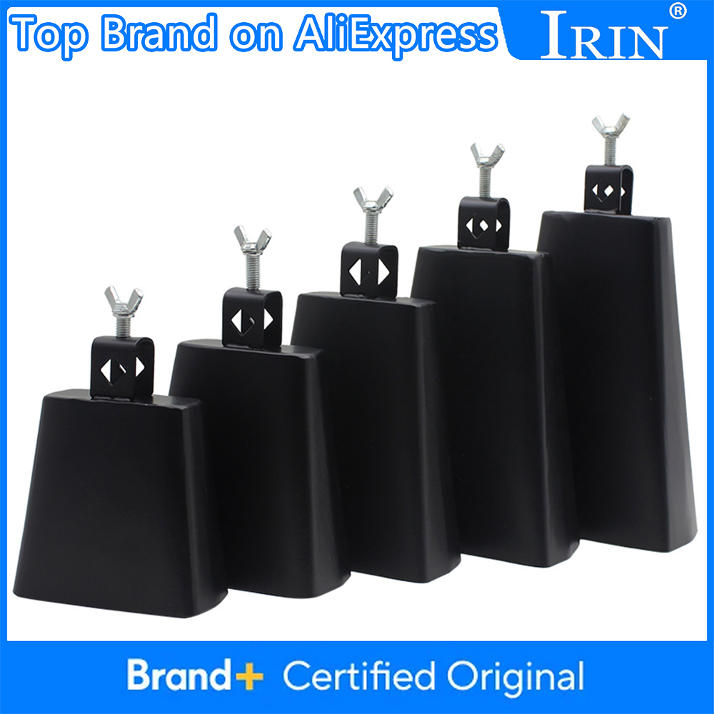 Musical Instrument Jazz - IRIN 4/5/6/7/8 Inch Cowbell Metal Steel