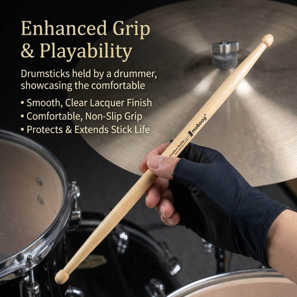 Professional Drums 5A 7A Walnu - đánh giá và giá Musical Instrument Jazz