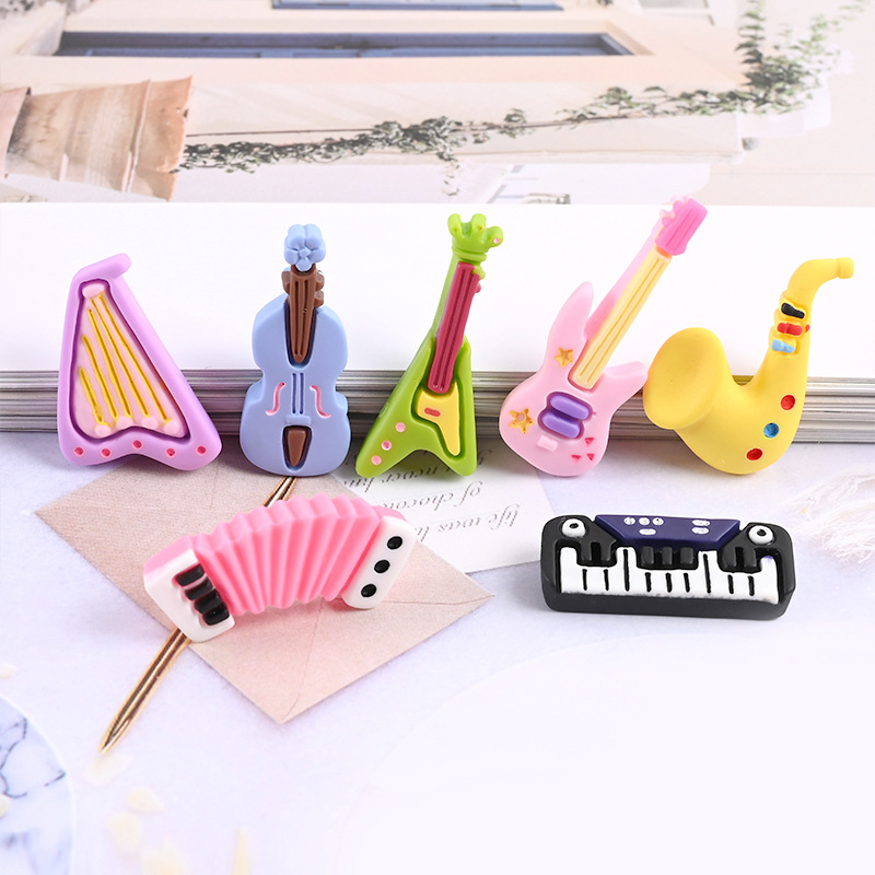 10pcs Cartoon Kawaii Resin Min - đánh giá và giá Musical Instrument Craft