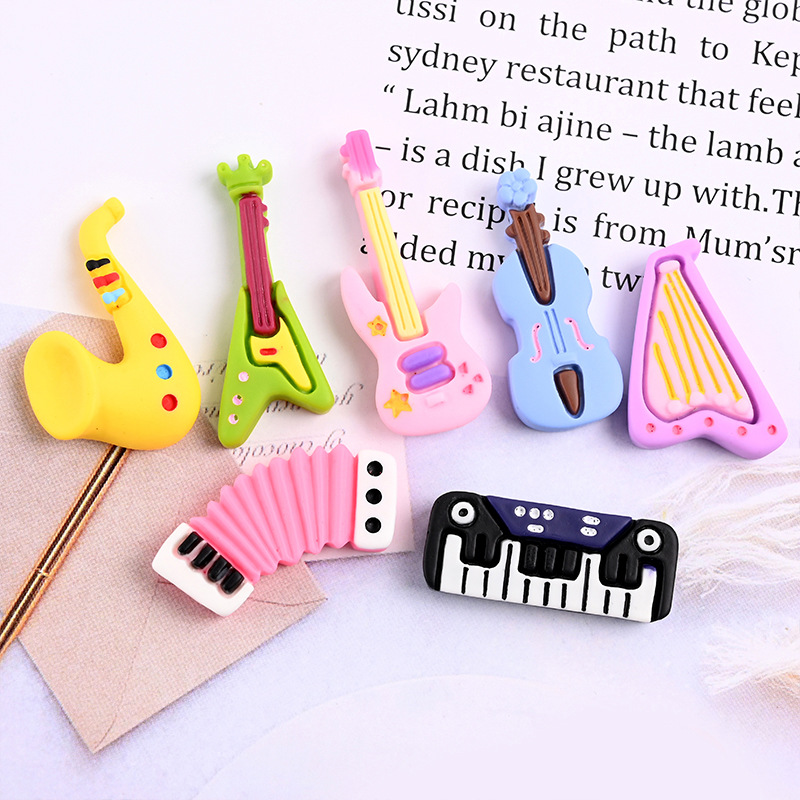 10pcs Cartoon Kawaii Resin Min - đánh giá và giá Musical Instrument Craft