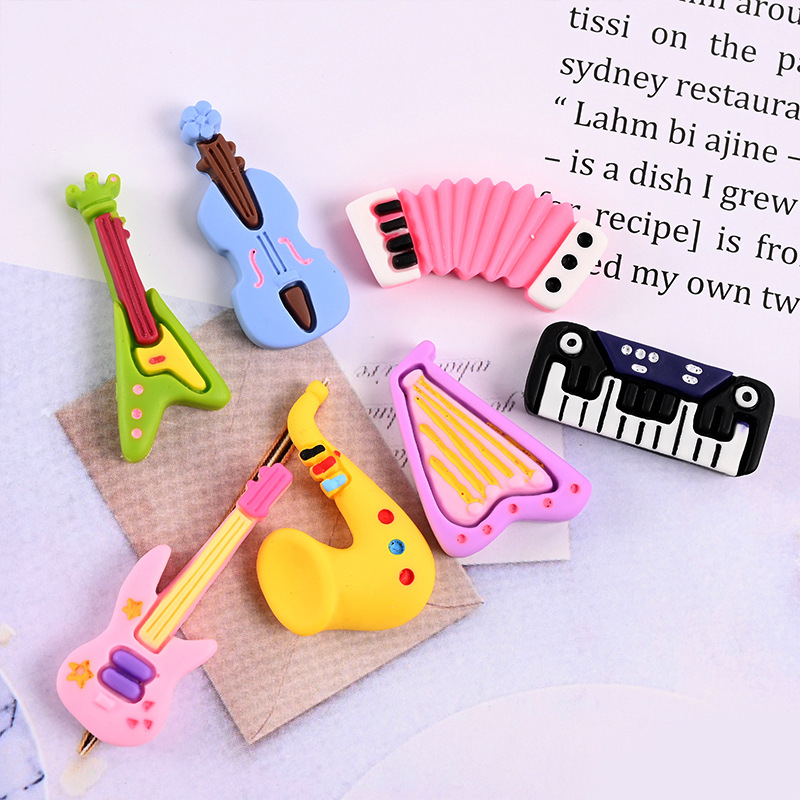 10pcs Cartoon Kawaii Resin Min - đánh giá và giá Musical Instrument Craft