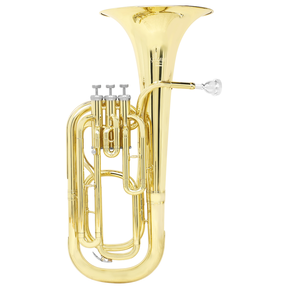 SLADE Bb Baritone Horn 3-key V - đánh giá và giá Musical Instrument Jazz