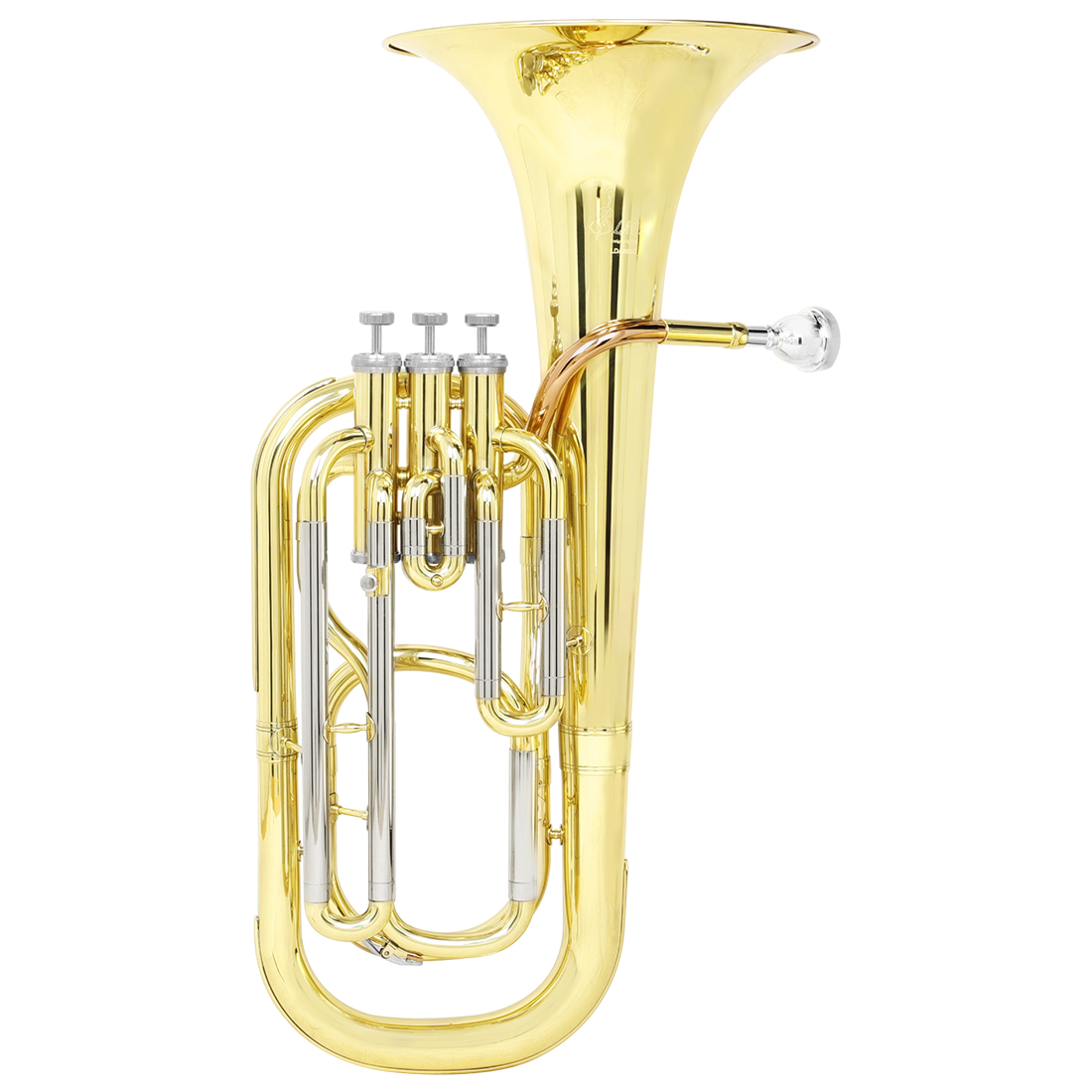 SLADE Bb Baritone Horn 3-key V - đánh giá và giá Musical Instrument Jazz