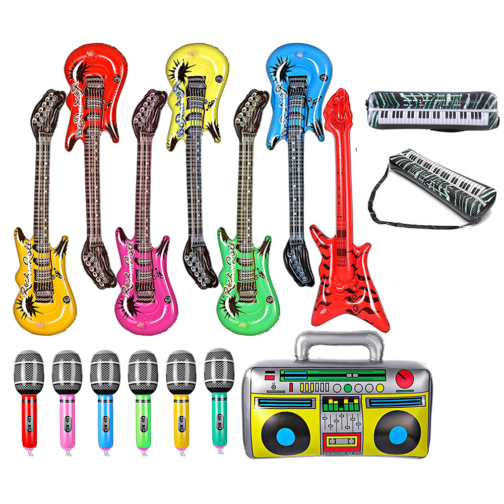 Inflatable Instruments Toy Set - đánh giá và giá Musical Instrument You Blow