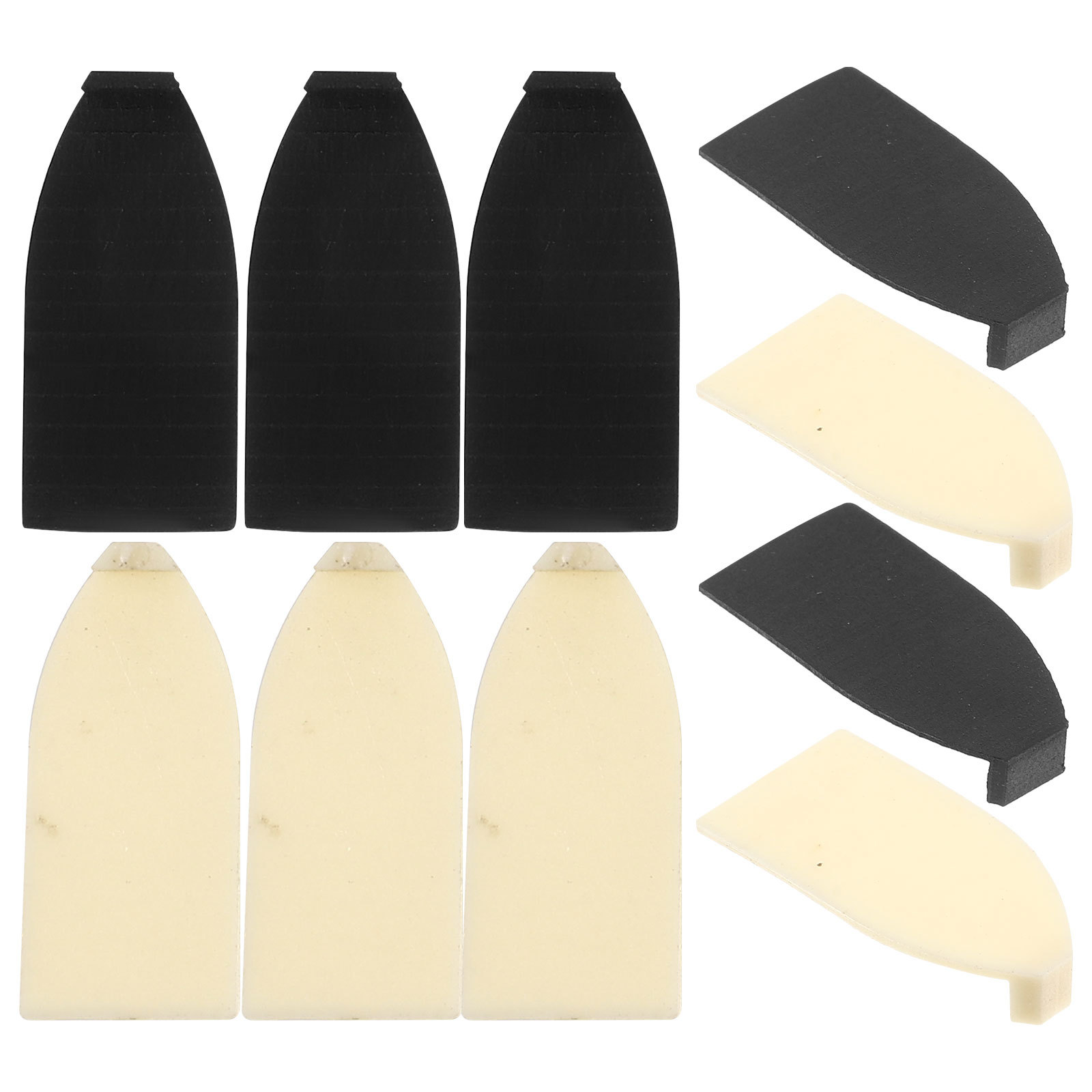 10Pcs Violin Bow Pads Plastic  - đánh giá và giá Musical Instrument Veena