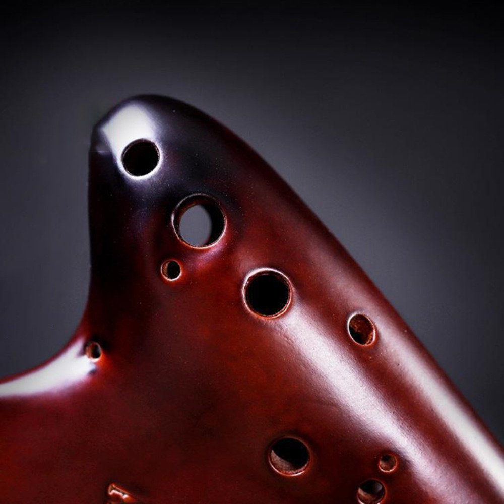 Ceramic Ocarinas 16 Holes Alto - đánh giá và giá Musical Instrument Gif