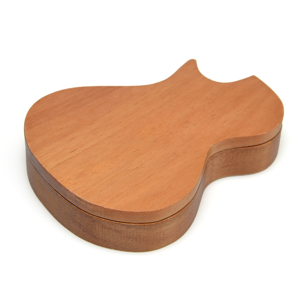 Guitar Picks Holder Wooden Ple - đánh giá và giá Cajon Musical Instrument