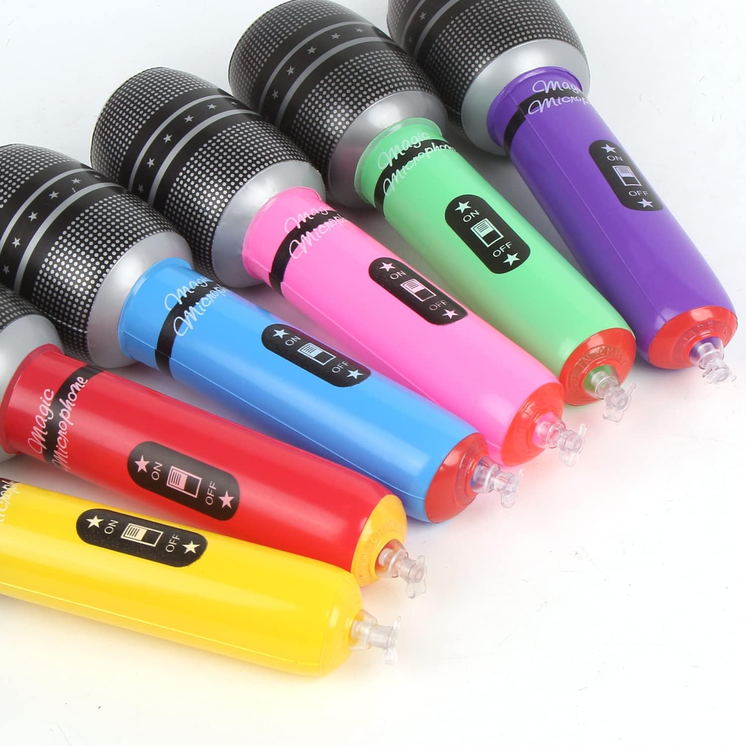 4pcs Inflatable Microphones Ra - đánh giá và giá Musical Instrument You Blow