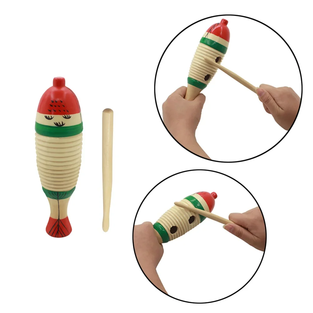 Wooden Fish Musical Orff Percu - đánh giá và giá Musical Instrument Games