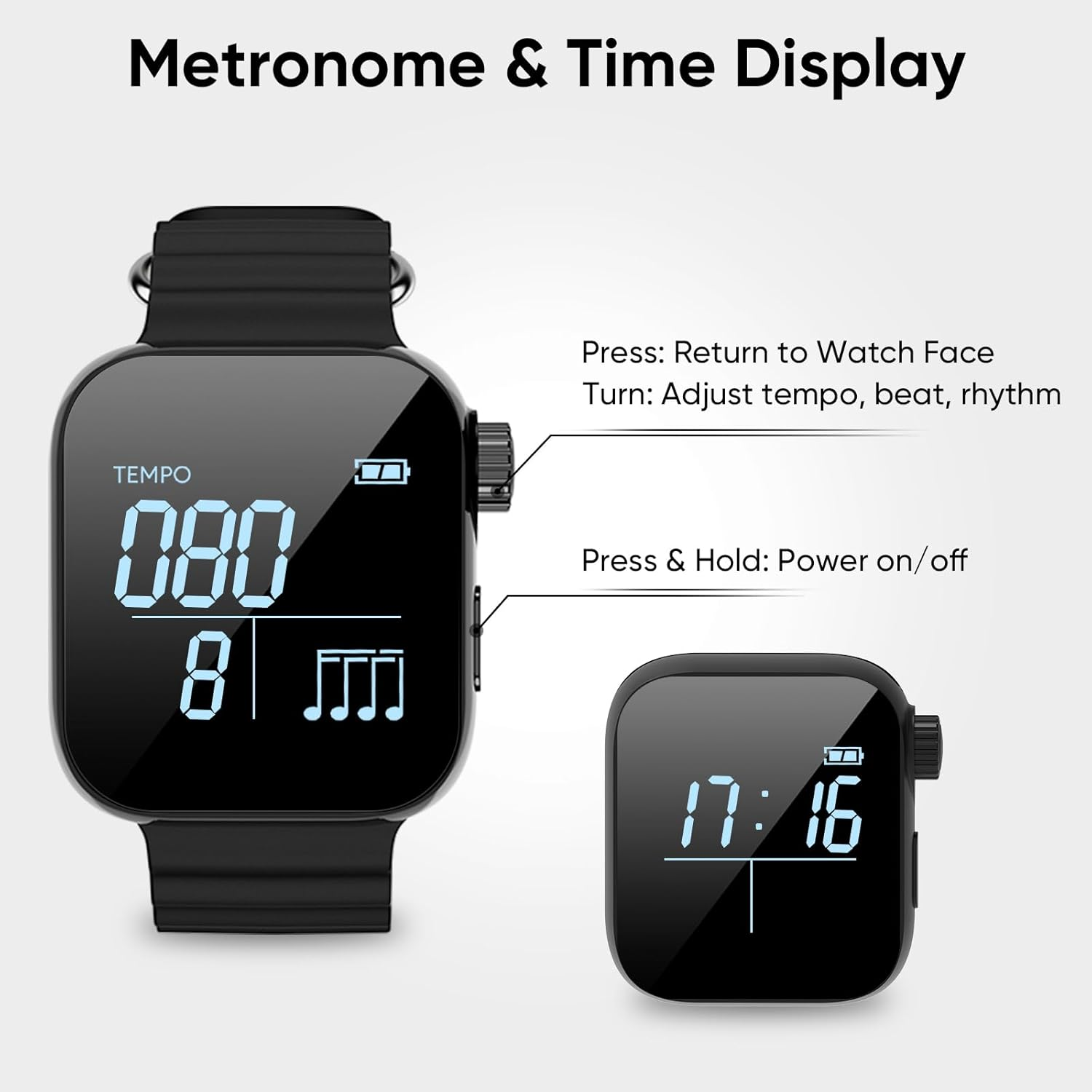 Wearable Vibrating Metronome 4 - đánh giá và giá Musical Instrument Gif