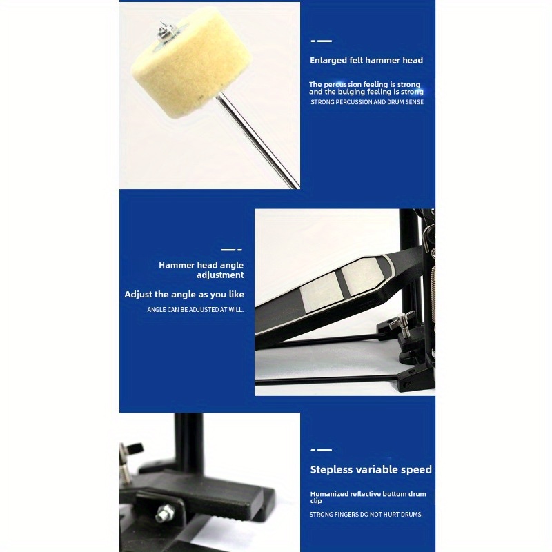 Single Pedal Drum Kit, Single  - đánh giá và giá Musical Instrument Jazz