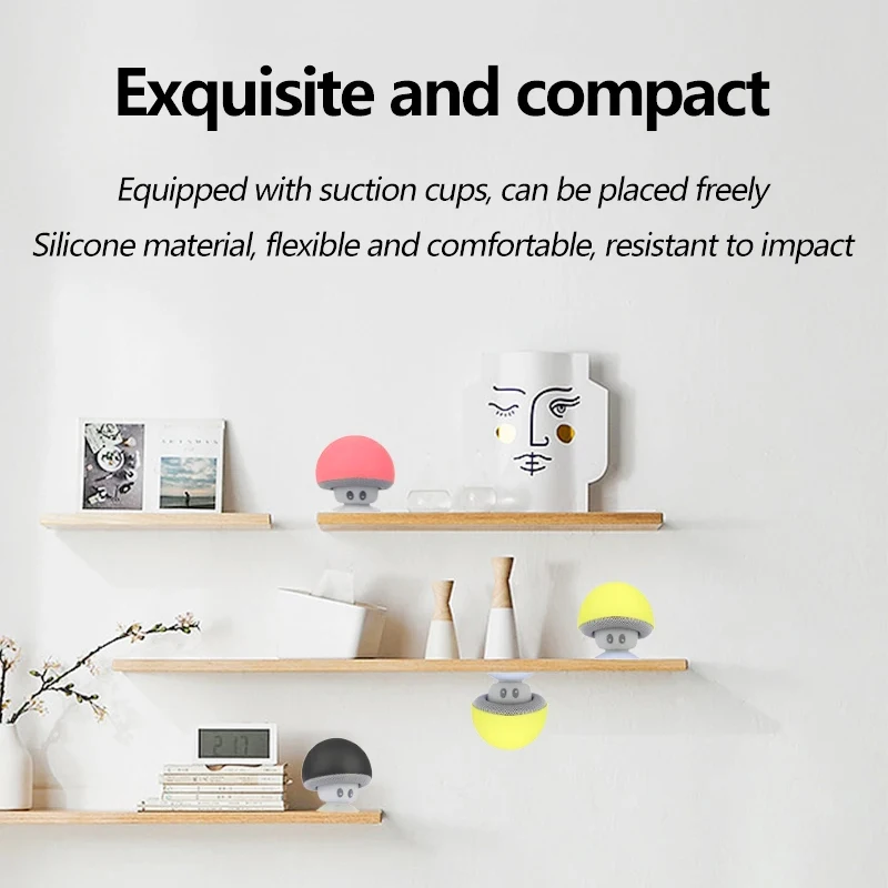 Mini Mushroom Bluetooth Speake - đánh giá và giá Cajon Musical Instrument