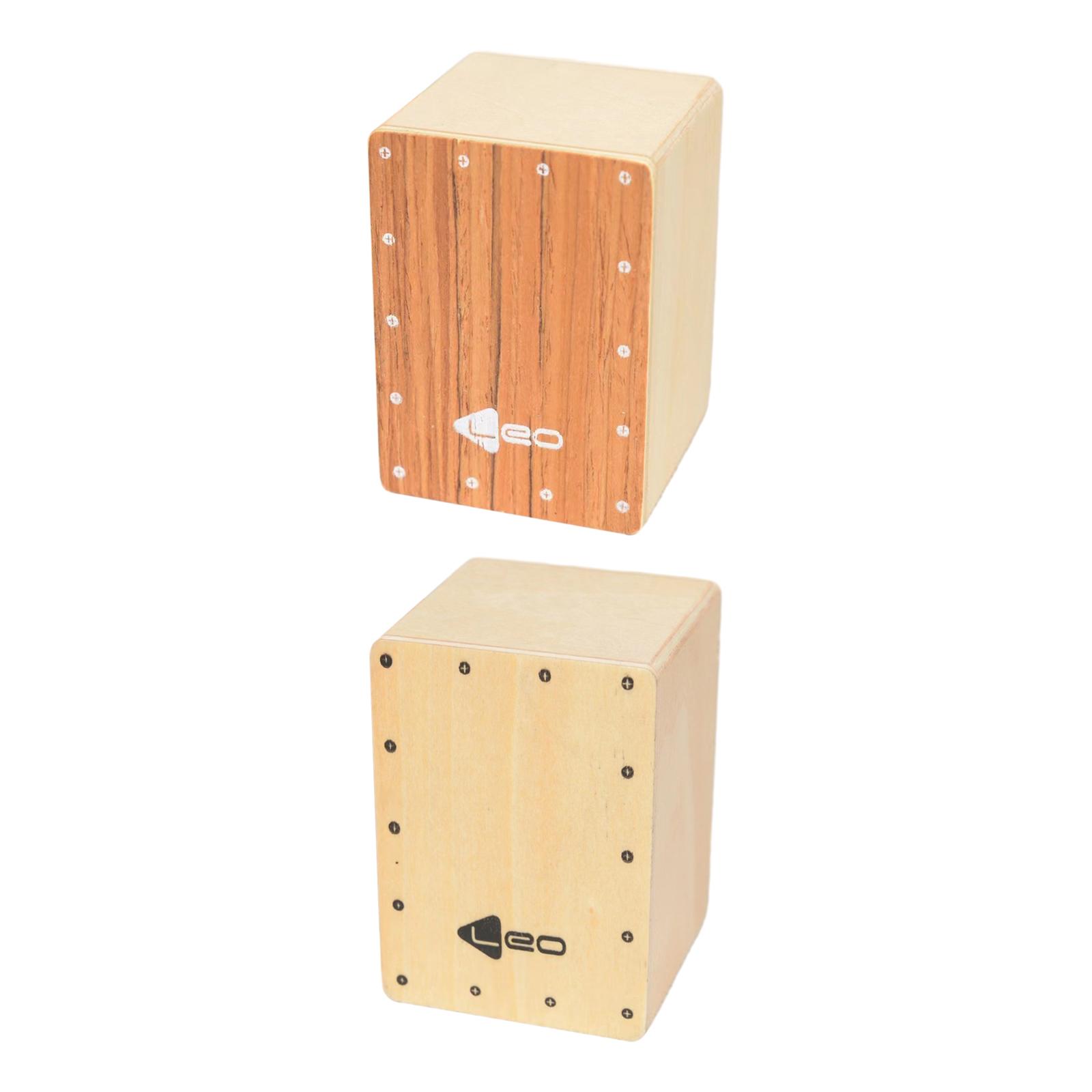 Wooden Cajon Box Drum Portable - đánh giá và giá Cajon Musical Instrument