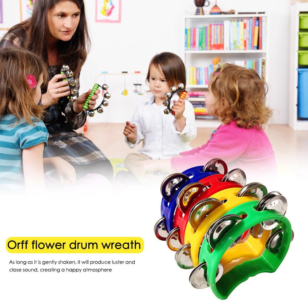 4pcs Tambourine Jingles Rattle - đánh giá và giá Musical Instrument Games
