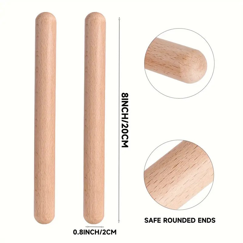 8PCS Unfinished Natural Wood R - đánh giá và giá Musical Instrument Craft