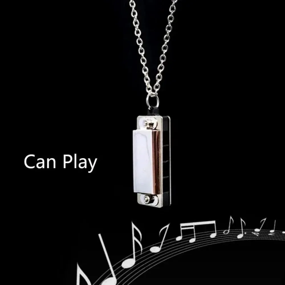 Mini Harmonica Necklace Men an - đánh giá và giá Musical Instrument You Blow