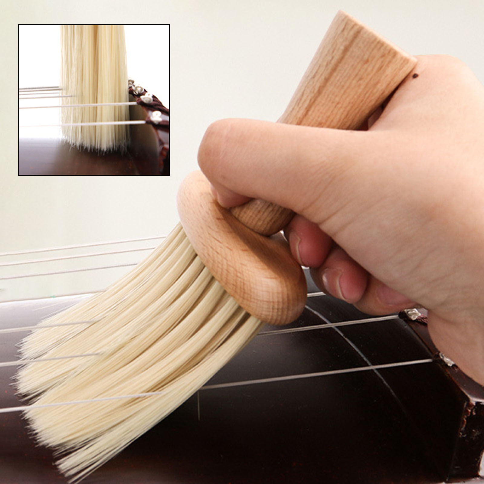 Guzheng Cleaning Brush Soft Br - đánh giá và giá Musical Instrument Veena