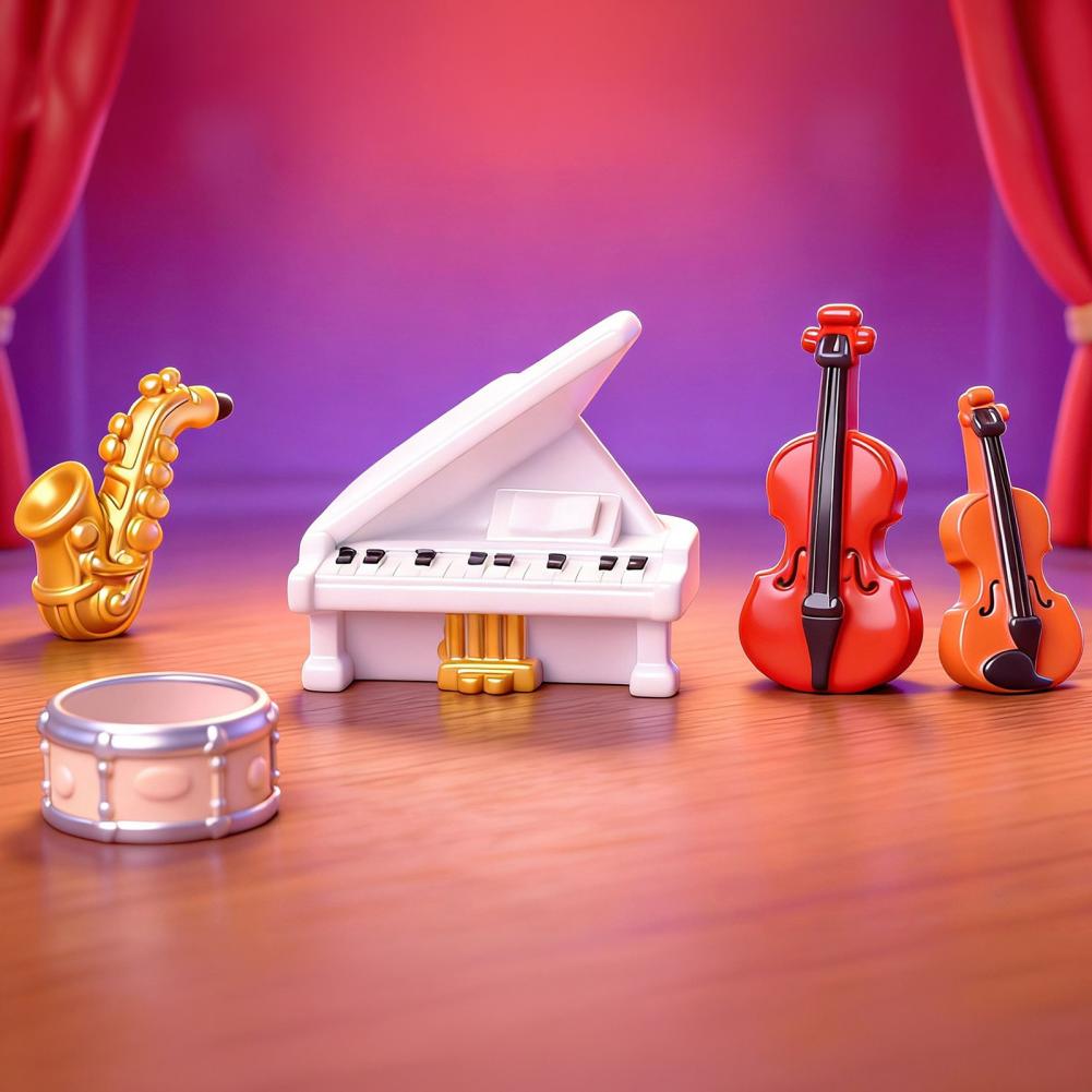 Piano Violin Saxophone Miniatu - đánh giá và giá Musical Instrument Veena