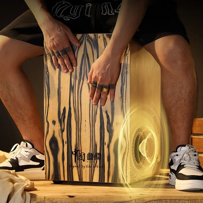 Solid Wood Cajon Box Drum Prof - đánh giá và giá Cajon Musical Instrument
