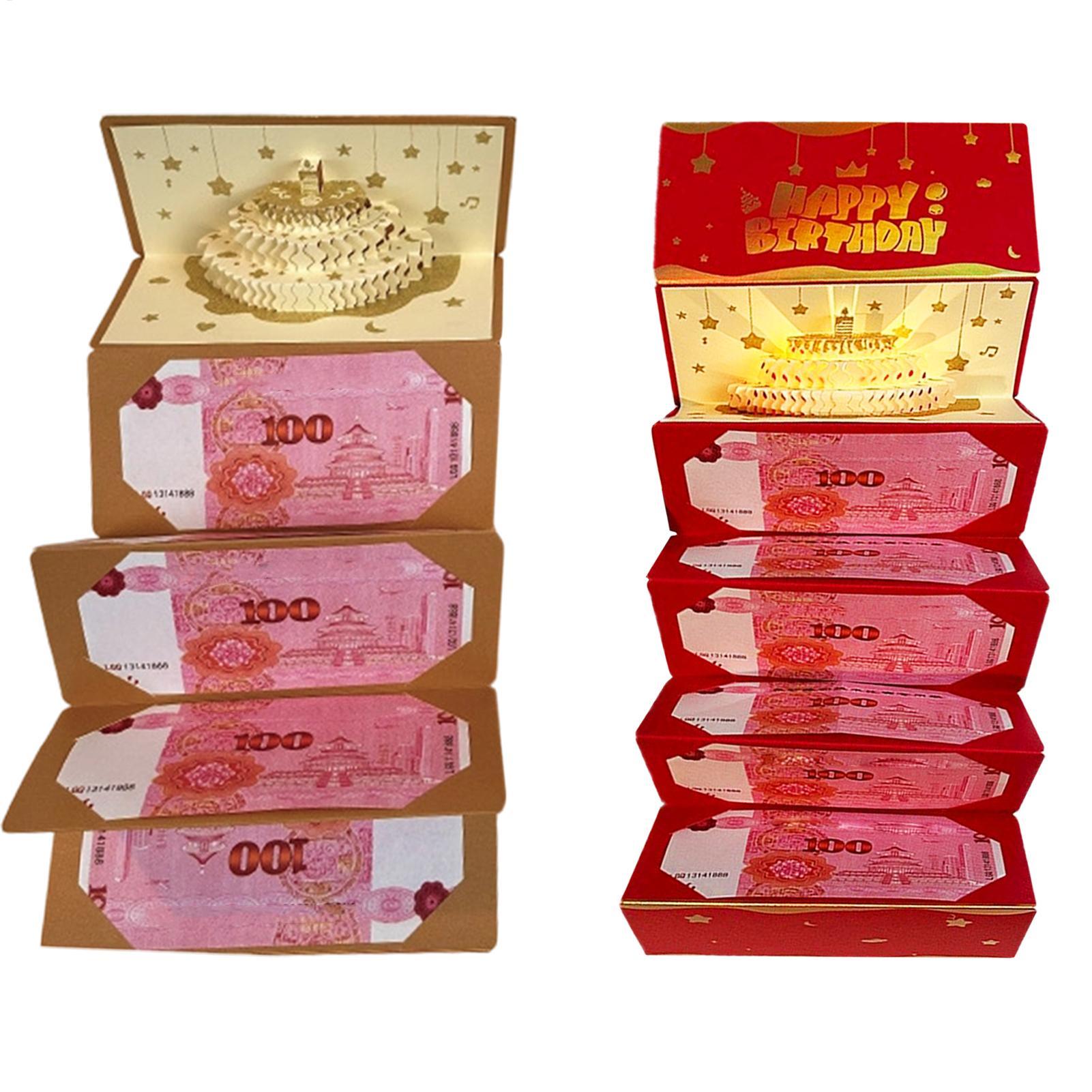 3D Cake Birthday Money Envelop - đánh giá và giá Cajon Musical Instrument
